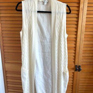 MaxMara linen sweater vest